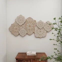 Farmhouse Wood Floral Intricately Carved Wall Decor White - Olivia & May 21 Farmhouse Wood Floral Intricately Carved Wall Decor White - Olivia & May -Decoration Series Shop GUEST 002d3134 94c5 445d b34c 5210618da7eb