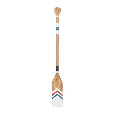 Wood Paddle Novelty Canoe Oar Wall Decor With Arrow Design And Rope Detail - Olivia & May 8 Wood Paddle Novelty Canoe Oar Wall Decor With Arrow Design And Rope Detail - Olivia & May - Image 6