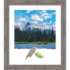 Amanti Art Pinstripe Plank Grey Narrow Picture Frame -Decoration Series Shop GUEST 01773f34 f5b5 4205 9d3a 08482f1b8ca5