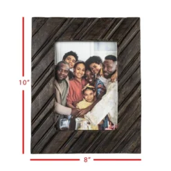 Carved Diagonal 5X7 Wood Photo Frame - Foreside Home & Garden -Decoration Series Shop GUEST 036937dd abb5 4c8a 9d61 ea6d14bce61f