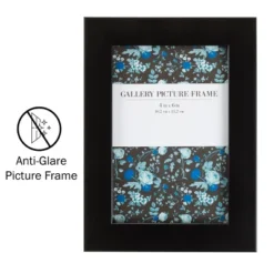 Hastings Home Set Of 6 Picture Frames With Stand And Hanging Hooks - 4" X 6", Black -Decoration Series Shop GUEST 04e309ba 3d6c 4274 a9e4 e6a3d10db14c