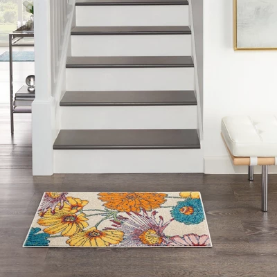 Nourison Allur Oversized Flowers Indoor Area Rug 3 Nourison Allur Oversized Flowers Indoor Area Rug