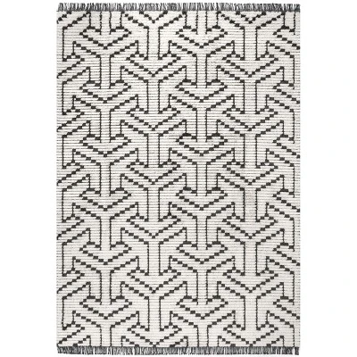 NuLOOM Alyson Modern Abstract Soft Shag Fringe Area Rug 10 NuLOOM Alyson Modern Abstract Soft Shag Fringe Area Rug - Image 8