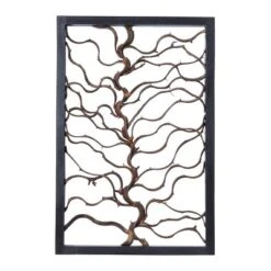Wood Tree Branch Wall Decor With Black Frame Brown - Olivia & May 36 Wood Tree Branch Wall Decor With Black Frame Brown - Olivia & May -Decoration Series Shop GUEST 0ae79985 6dfd 4440 87d2 c59e5e489109