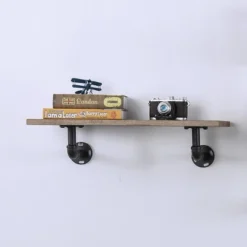 Dylan 1 Layer Floating Shelf Natural - HOMES: Inside + Out