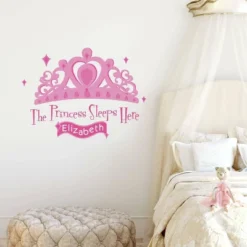 Princess Sleeps Here Peel And Stick Giant Wall Decal - RoomMates -Decoration Series Shop GUEST 0dae0764 7140 4c18 9428 dcfeca0dd810