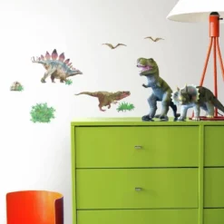 Dinosaur Peel And Stick Wall Decal - RoomMates -Decoration Series Shop GUEST 0f262144 e127 47c4 afe3 1337d8d346f2