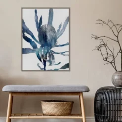 22" X 30" Flowers From The Ashes I By Urban Road Framed Canvas Wall Art Gray Wash - Amanti Art -Decoration Series Shop GUEST 117781c9 33d9 45da bbfe bb7202cb76ae