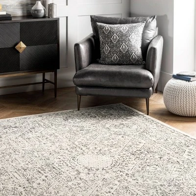 Vintage Minta Gray Rug - NuLOOM 10 Vintage Minta Gray Rug - NuLOOM - Image 8