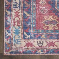 Nicole Curtis Machine Washable Bordered Southwestern Indoor Rug -Decoration Series Shop GUEST 1766f4ff 8684 4239 8679 af77d4ae6c54