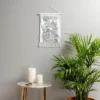 Dash And Ash Ferns And Holly Fiber Wall Hanging - Society6 -Decoration Series Shop GUEST 18947ee9 b3a7 498a bd8a 09114e581775