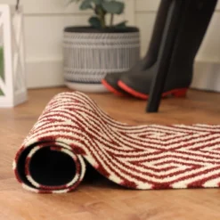 2'x3' ColorStar Greek Grid Door Mat Red Rust - Bungalow Flooring -Decoration Series Shop GUEST 18f38b0c 1151 4fb9 a4ec a03b33d0d089