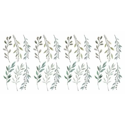 Country Leaves Peel And Stick Wall Decal - RoomMates 4 Country Leaves Peel And Stick Wall Decal - RoomMates - Image 2