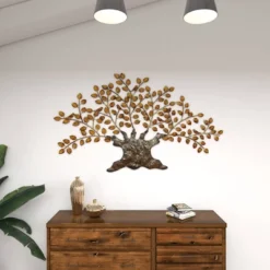 Traditional Metal Tree Indoor Outdoor Wall Decor With Leaves Brown - Olivia & May 27 Traditional Metal Tree Indoor Outdoor Wall Decor With Leaves Brown - Olivia & May -Decoration Series Shop GUEST 20702e91 83cd 4c8e ac9c 37c53954f94b