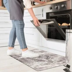 World Rug Gallery Distressed Traditional Anti-Fatigue Standing Mat -Decoration Series Shop GUEST 208304a3 355b 49c8 8164 8a75ed0764c7