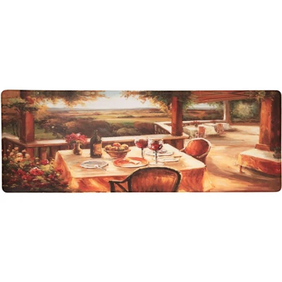 World Rug Gallery Village Restaurant Scenery Anti-fatigue Kitchen Mat 12 World Rug Gallery Village Restaurant Scenery Anti-fatigue Kitchen Mat - Image 10