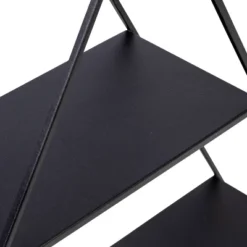 Honey-Can-Do Triangle Metal Wall Shelf Black -Decoration Series Shop GUEST 226a6a25 3f7e 4e60 a3ca a5d6d75e4c4b