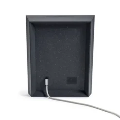 9.7" Mason Luxe Pebble Digital Photo Frame Black - Aura Home -Decoration Series Shop GUEST 275a093e 33b1 4b97 8062 7294efbb591e