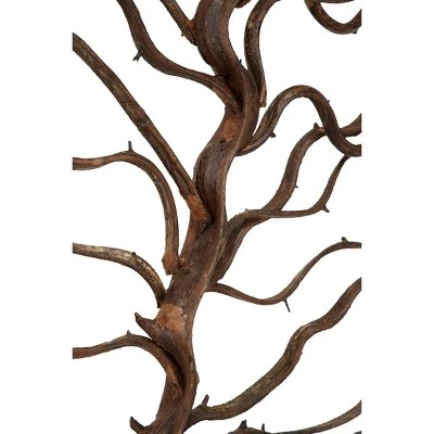 Wood Tree Branch Wall Decor With Black Frame Brown - Olivia & May 12 Wood Tree Branch Wall Decor With Black Frame Brown - Olivia & May - Image 10