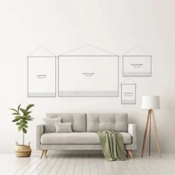 22" X 16" Small Schatzi Boho Tile Fiber Wall Hanging - Deny Designs -Decoration Series Shop GUEST 284b55e2 9824 4b72 80ff f7043df53187