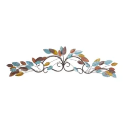Metal Leaf Wall Decor Multi Colored - Olivia & May 12 Metal Leaf Wall Decor Multi Colored - Olivia & May -Decoration Series Shop GUEST 28b32b34 99a4 48f0 85a3 3b655db6566e