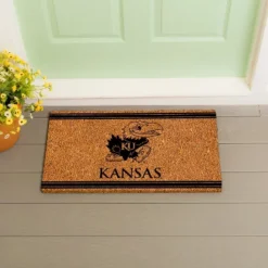 Evergreen University Of Kansas Logo Turf Mat, Brown- 28 X 16 Inches Indoor Outdoor Doormat -Decoration Series Shop GUEST 29bdc12f 476d 48fd a16b ae07c6b300f2