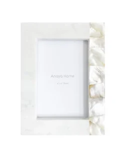White Mother Of Pearl White Marble Picture Frame - Anaya -Decoration Series Shop GUEST 29fcfdc3 f6f3 4913 bccb 2710d2e79bfe