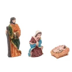 Bright Creations 10 Piece Mini Nativity Scene Figurine Set, Religious Christmas Decorations -Decoration Series Shop GUEST 2e78b10d 22f1 426b b14b 21cf377e1654