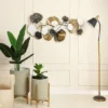 LuxenHome White, Black, And Gold Metal Ginkgo Leaves Modern Wall Decor -Decoration Series Shop GUEST 2ea6f726 9302 4aab 9ce5 f047aeb91caa