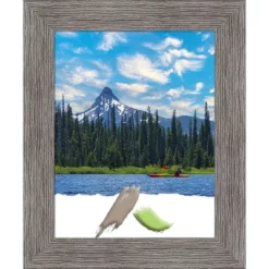 Amanti Art Pinstripe Plank Grey Narrow Picture Frame -Decoration Series Shop GUEST 2f0bbcda c107 4a7e 8af3 d2f3d989a59f