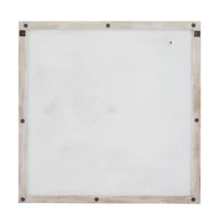 Wood Starburst Handmade Carved Wall Decor Brown - Olivia & May