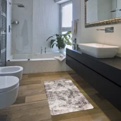 World Rug Gallery Distressed Traditional Anti-Fatigue Standing Mat -Decoration Series Shop GUEST 345373f5 a15b 43c5 a63c 90e909389c8b