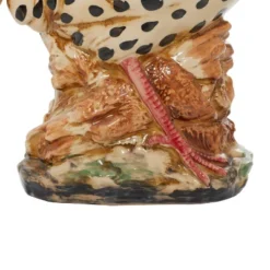 14" X 13" Farmhouse Ceramic Chicken Garden Sculpture Beige - Olivia & May -Decoration Series Shop GUEST 34835f2a 4d37 43e3 974f bc49519094a5