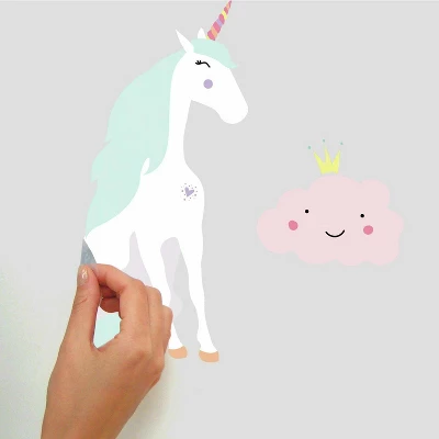Unicorn Magic Peel And Stick Giant Wall Decal - RoomMates 6 Unicorn Magic Peel And Stick Giant Wall Decal - RoomMates - Image 4