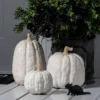 Falloween Small Sheltered Porch Pumpkin White Halloween Decorative Sculpture - Hyde & EEK! Boutique™ -Decoration Series Shop GUEST 373fa416 4c26 4ee3 92bf 7323aaa010a7
