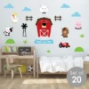 Big Dot Of Happiness Farm Animals - Peel And Stick Nursery And Kids Room Vinyl Wall Art Stickers - Wall Decals - Set Of 20 1 Big Dot Of Happiness Farm Animals - Peel And Stick Nursery And Kids Room Vinyl Wall Art Stickers - Wall Decals - Set Of 20 -Decoration Series Shop GUEST 380d4fbc ce35 424b 8d4d e440f6b3e69b