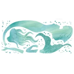 Glitter Mermaid Peel And Stick Giant Wall Decal - RoomMates -Decoration Series Shop GUEST 39589356 90d5 433b a223 6698d150f4f6