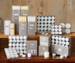 Tagltd Tealight Candles Set/12