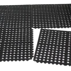 BirdRock Home 4 Pc Indoor Outdoor Drainage Utility Mat - 20 X 24" - Black -Decoration Series Shop GUEST 3db9bac3 e50a 4fda 9ee3 eeb54d2d7501