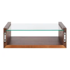 18" X 6" Holt Wood/Glass Decorative Wall Shelf Walnut Brown - Kate & Laurel All Things Decor 13 18" X 6" Holt Wood/Glass Decorative Wall Shelf Walnut Brown - Kate & Laurel All Things Decor -Decoration Series Shop GUEST 3fc9a303 fd04 4a2b 947b b05cc4da9d34