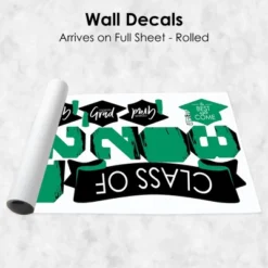 Big Dot Of Happiness Green Class Of 2023 Graduation Party Wall Decals Set Of 20 -Decoration Series Shop GUEST 406c40aa cc13 41c3 b93b 917f5c705ac9