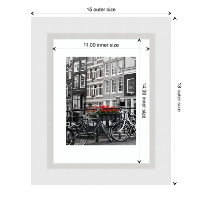 Amanti Art Blanco White Wood Picture Frame 5 Amanti Art Blanco White Wood Picture Frame - Image 3