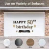 Big Dot Of Happiness Adult 50th Birthday - Gold - Peel And Stick Birthday Party Decoration - Wall Decals Backdrop 2 Big Dot Of Happiness Adult 50th Birthday - Gold - Peel And Stick Birthday Party Decoration - Wall Decals Backdrop -Decoration Series Shop GUEST 4335bc34 96c7 4a19 afe4 10f71875469b
