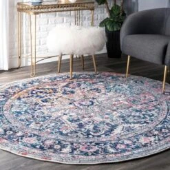 NuLOOM Vintage Lilah Medallion Area Rug -Decoration Series Shop GUEST 4aab6b85 4d44 4b97 ae6c 751c44526389