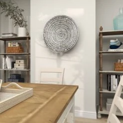 Mother Of Pearl Plate Handmade Mosaic Wall Decor Silver - Olivia & May 21 Mother Of Pearl Plate Handmade Mosaic Wall Decor Silver - Olivia & May -Decoration Series Shop GUEST 4b34c1eb 06db 45f1 8740 e0bd01c0b3ec