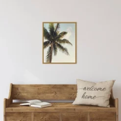 16" X 20" Coconut Palm By Olivia Joy Framed Canvas Wall Art - Amanti Art -Decoration Series Shop GUEST 4bad1905 1db5 4083 b0bb adcc6c7e213e