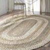 NuLOOM Charlene Braided Border Jute Area Rug