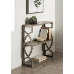 25" X 28" Raines Wood Decorative Wall Shelf Gray - Kate & Laurel All Things Decor 17 25" X 28" Raines Wood Decorative Wall Shelf Gray - Kate & Laurel All Things Decor -Decoration Series Shop GUEST 504b019d 2454 4662 b5eb 0a6cb64322b8