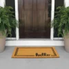 MDesign Welcome Entryway Doormat With Natural Fibers 2 MDesign Welcome Entryway Doormat With Natural Fibers -Decoration Series Shop GUEST 50644be2 b97e 4af0 9a99 fe05a8cc6cad