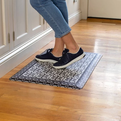 Lannister Anti-Fatigue Comfort Long Floor Mat Black - Brewster 3 Lannister Anti-Fatigue Comfort Long Floor Mat Black - Brewster